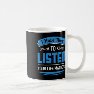 Suicide Prevention Mental Health Counsellor And De Coffee Mug