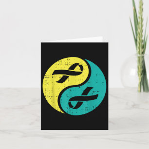 Suicide Prevention Ptsd Awareness Yin Yang Veteran Card