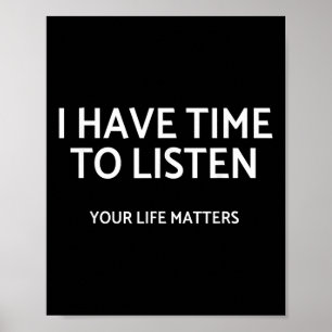 Suicide Prevention Shirt Teacher Counsellor Mental Poster