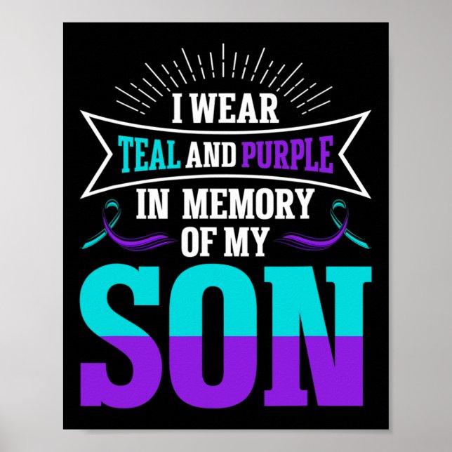 Suicide Prevention Suicide Awareness  Poster (Front)