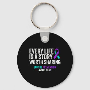 Suicide Prevention Support End The Silence Suicide Key Ring