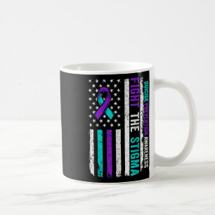 Suicide Prevention Support Fight Stigma Suicide Aw Coffee Mug
