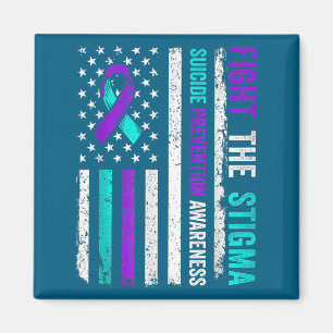 Suicide Prevention Suprt Fight Stigma Suicide Awar Magnet