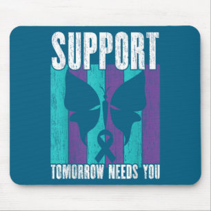 Suicide Prevention Suprt Tomorrow _ I For Suprters Mouse Pad