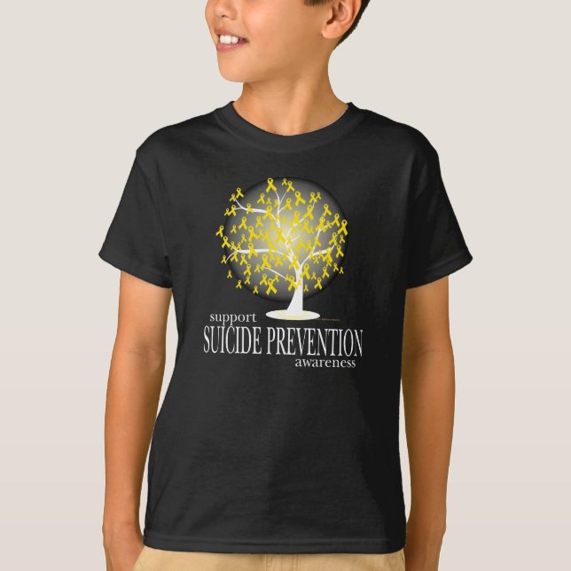 Suicide Prevention Tree T-Shirt (Front)
