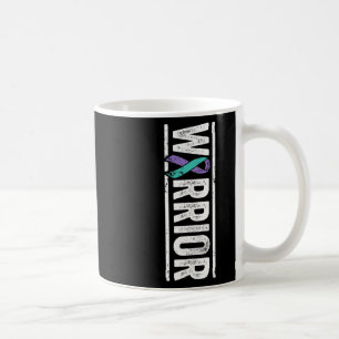Suicide Prevention Warrior - Sideways Awareness Ri Coffee Mug