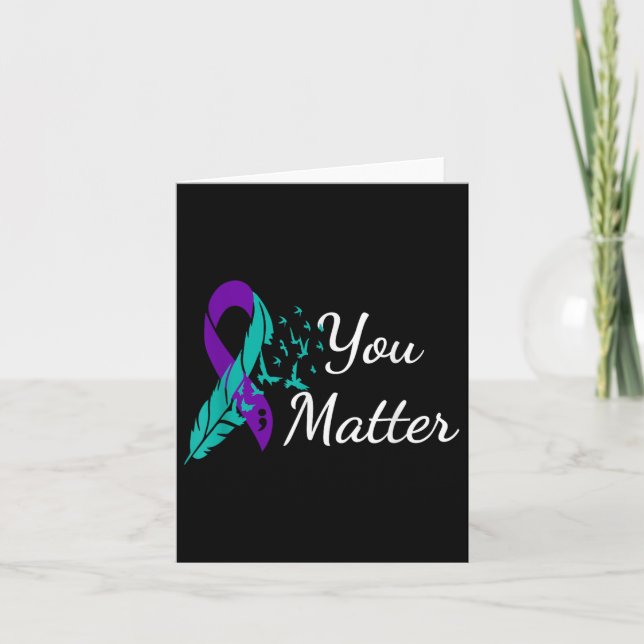Suicide Prevention You  Card (Front)