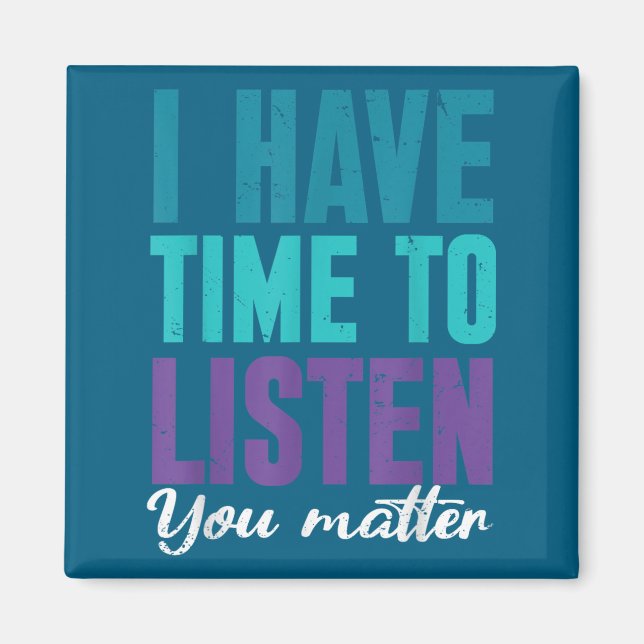 Suicide Prevention You _ I For Suprters  Magnet (Front)