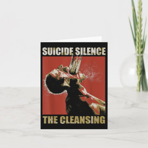 Suicide Silence - Official Merchandise - Cleansing Card