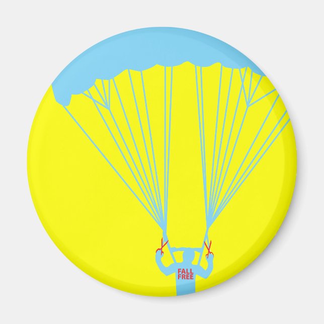 suicide skydive magnet (Front)