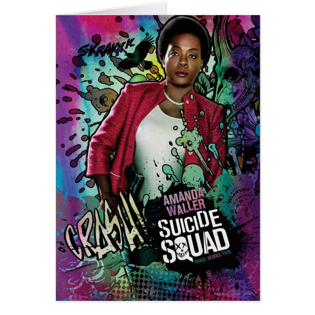Suicide Squad | Amanda Waller Character Graffiti (Front)