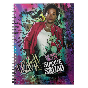Suicide Squad   Amanda Waller Character Graffiti Notebook