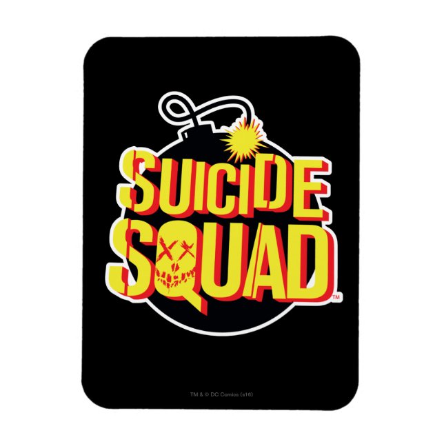 Suicide Squad | Bomb Logo Magnet (Vertical)