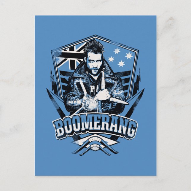 Suicide Squad | Boomerang Badge Postcard (Front)