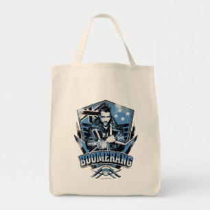 Suicide Squad Boomerang Badge Tote Bag