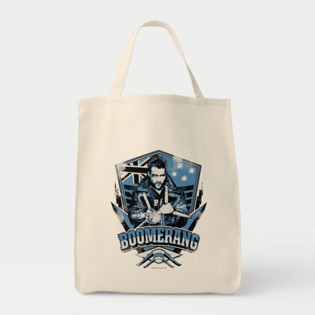 Suicide Squad | Boomerang Badge Tote Bag (Front)