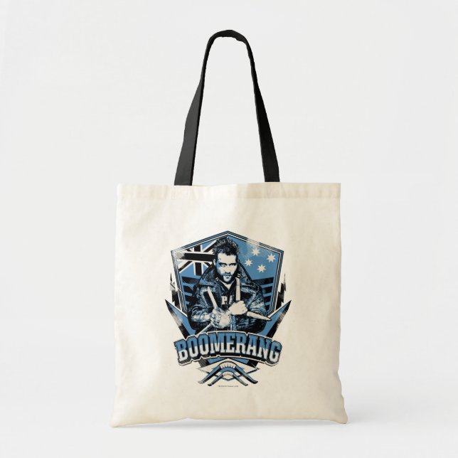 Suicide Squad | Boomerang Badge Tote Bag (Front)