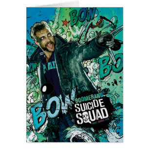 Suicide Squad Boomerang Character Graffiti
