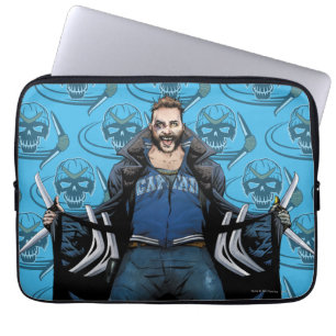 Suicide Squad   Boomerang Comic Book Art Laptop Sleeve
