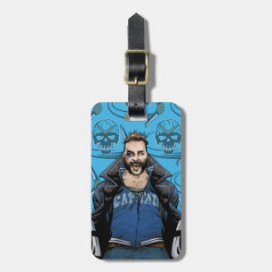 Suicide Squad   Boomerang Comic Book Art Luggage Tag