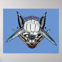 Suicide Squad | Boomerang Fist Tattoo Art