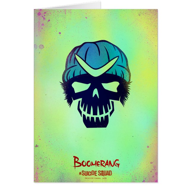Suicide Squad | Boomerang Head Icon (Front)