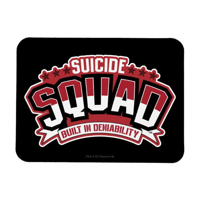 Suicide Squad | Built In Deniability Magnet (Horizontal)