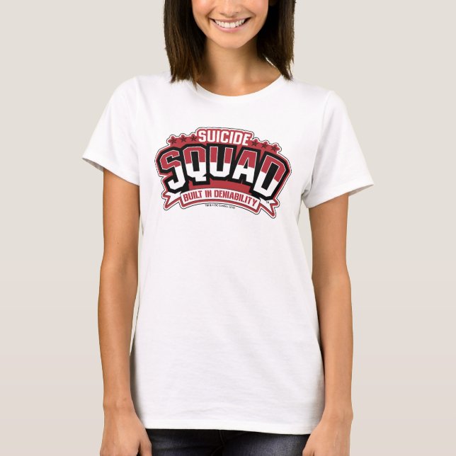 Suicide Squad | Built In Deniability T-Shirt (Front)