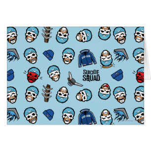 Suicide Squad   Captain Boomerang Emoji Pattern