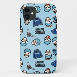 Suicide Squad   Captain Boomerang Emoji Pattern iPhone 11 Case