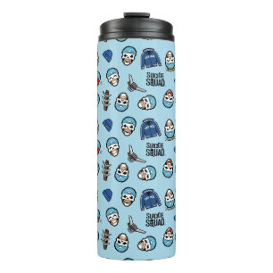 Suicide Squad   Captain Boomerang Emoji Pattern Thermal Tumbler
