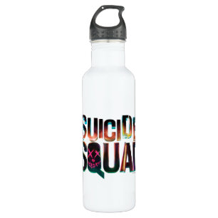 Suicide Squad Colourful Glow Logo 710 Ml Water Bottle
