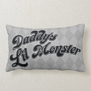 Suicide Squad   Daddy's Lil Monster Lumbar Cushion