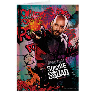 Suicide Squad Deadshot Character Graffiti