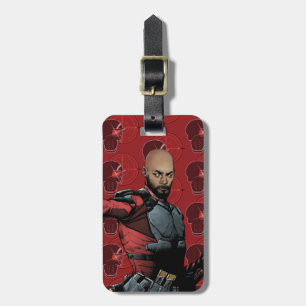 Suicide Squad   Deadshot Comic Book Art Luggage Tag