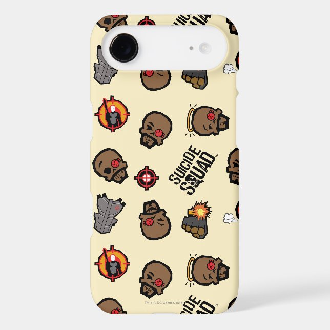 Suicide Squad | Deadshot Emoji Pattern Case-Mate iPhone Case (Back)