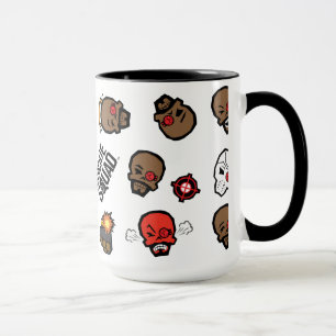 Suicide Squad   Deadshot Emoji Pattern Mug