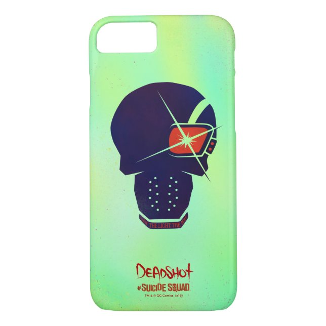 Suicide Squad | Deadshot Head Icon Case-Mate iPhone Case (Back)