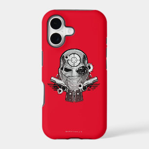 Suicide Squad Deadshot Mask & Guns Tattoo Art