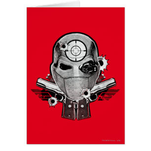 Suicide Squad Deadshot Mask & Guns Tattoo Art