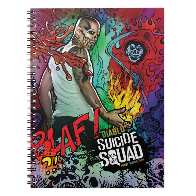 Suicide Squad | Diablo Character Graffiti Notebook (Front)
