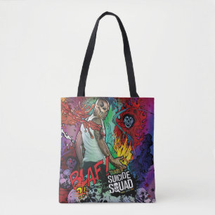 Suicide Squad Diablo Character Graffiti Tote Bag