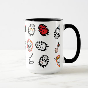 Suicide Squad   Diablo Emoji Pattern Mug