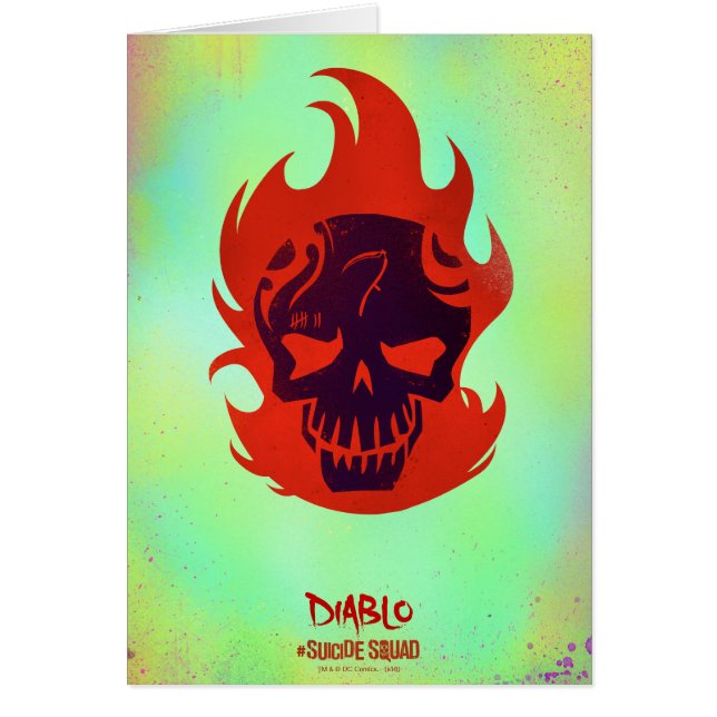 Suicide Squad | Diablo Head Icon (Front)