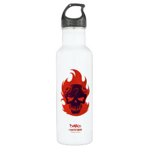 Suicide Squad   Diablo Head Icon 710 Ml Water Bottle