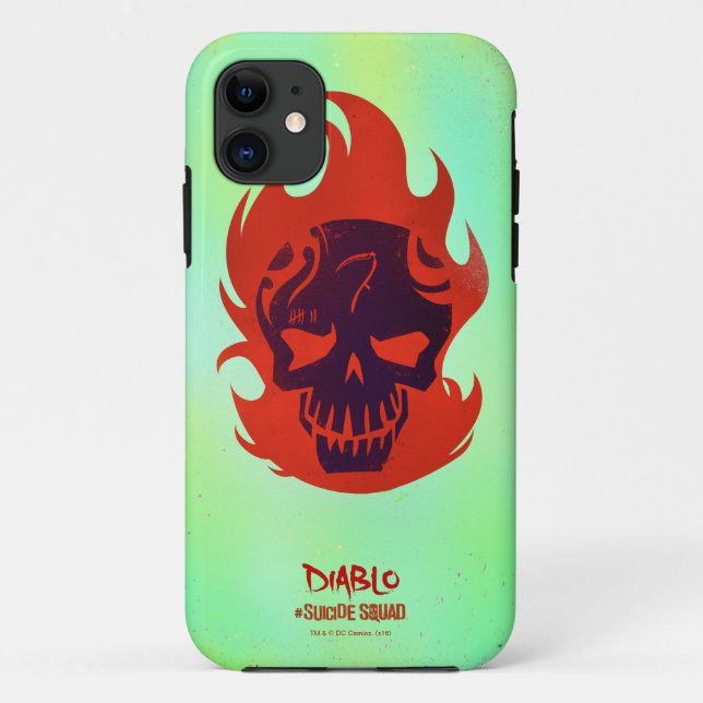Suicide Squad | Diablo Head Icon Case-Mate iPhone Case (Back)