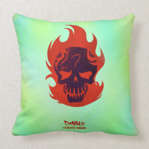 Suicide Squad   Diablo Head Icon Cushion