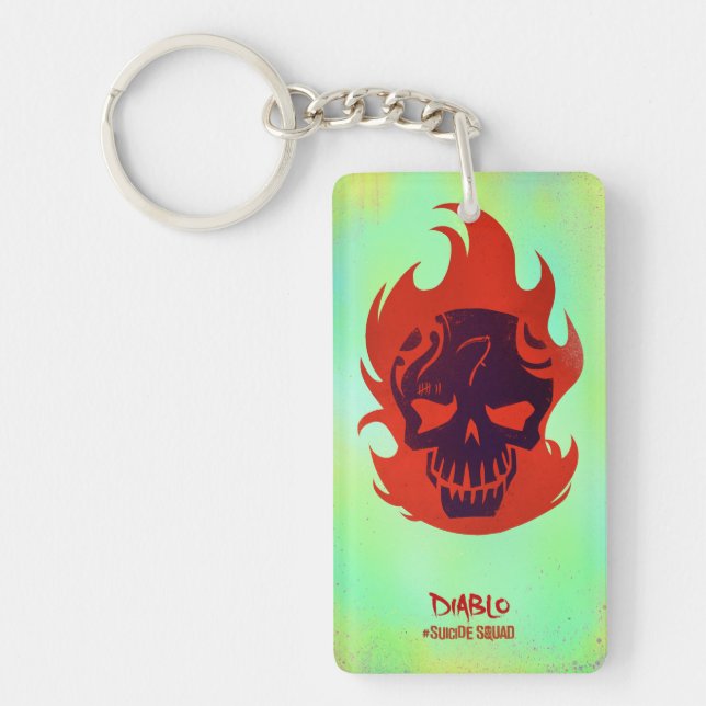 Suicide Squad | Diablo Head Icon Key Ring (Front)