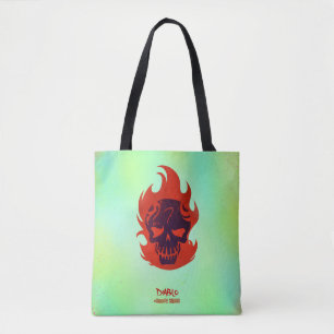 Suicide Squad   Diablo Head Icon Tote Bag