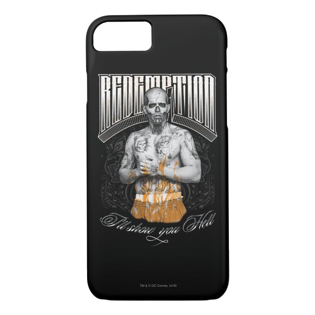 Suicide Squad | El Diablo "Redemption" Tattoo Case-Mate iPhone Case (Back)